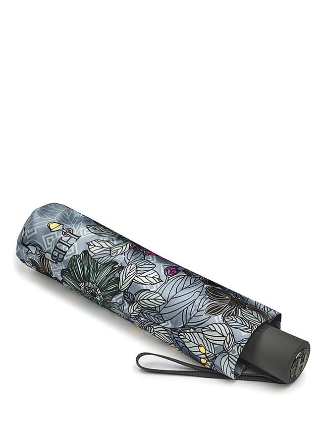 Женский зонт-автомат яркие цветы 