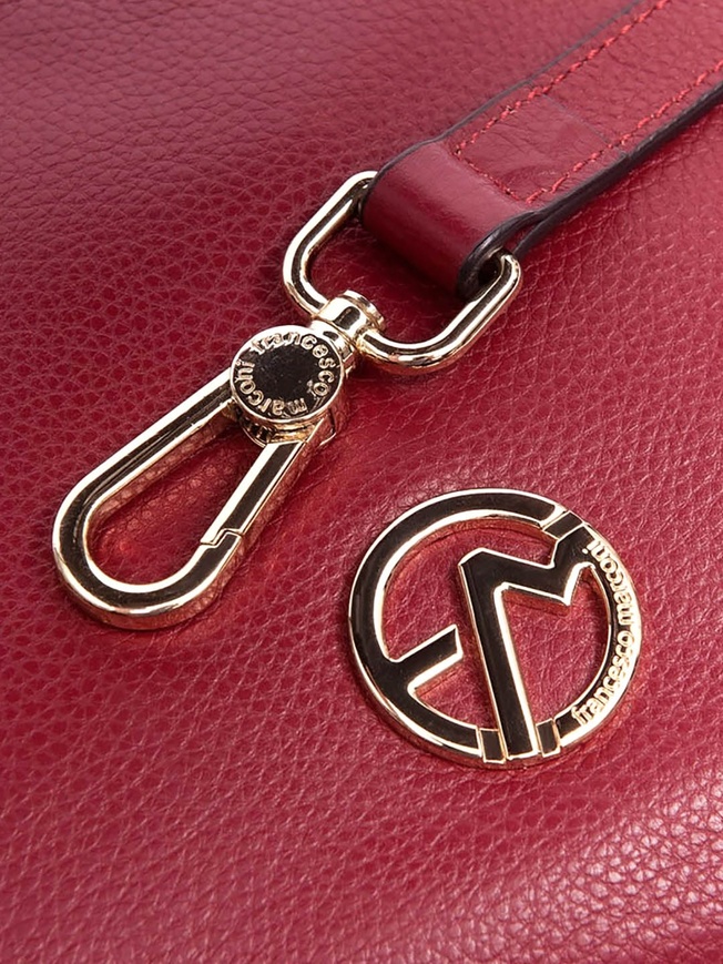 Вместительная женская сумка кросс-боди из натуральной фактурной кожи