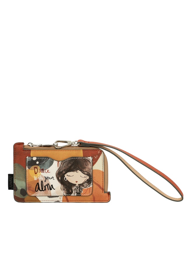 Женский кошелек с печатным принтом