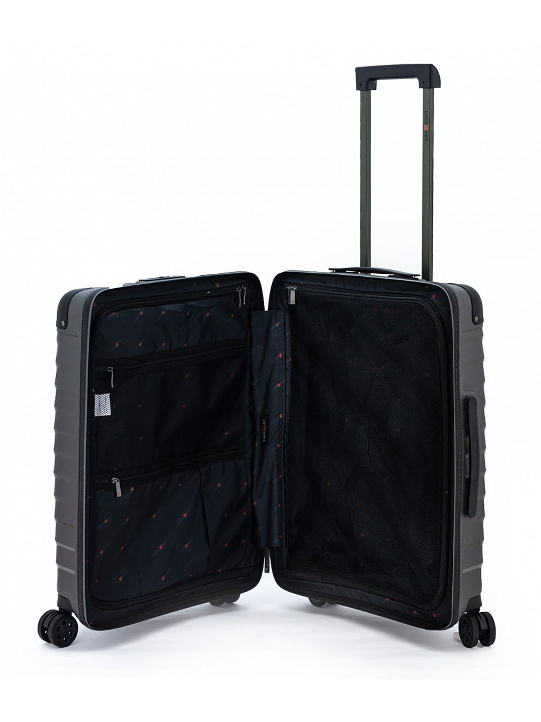 Фото Средний чемодан на двойных колесах из коллекции 