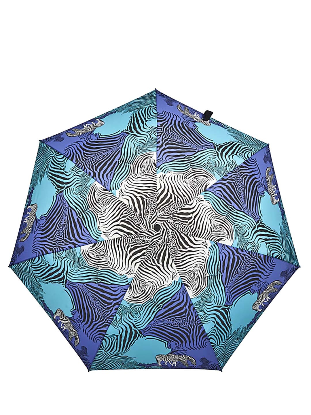 Фото Женский зонт-автомат с анималистичным принтом 