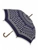 Женский зонт-трость с принтом гороха из коллекции 