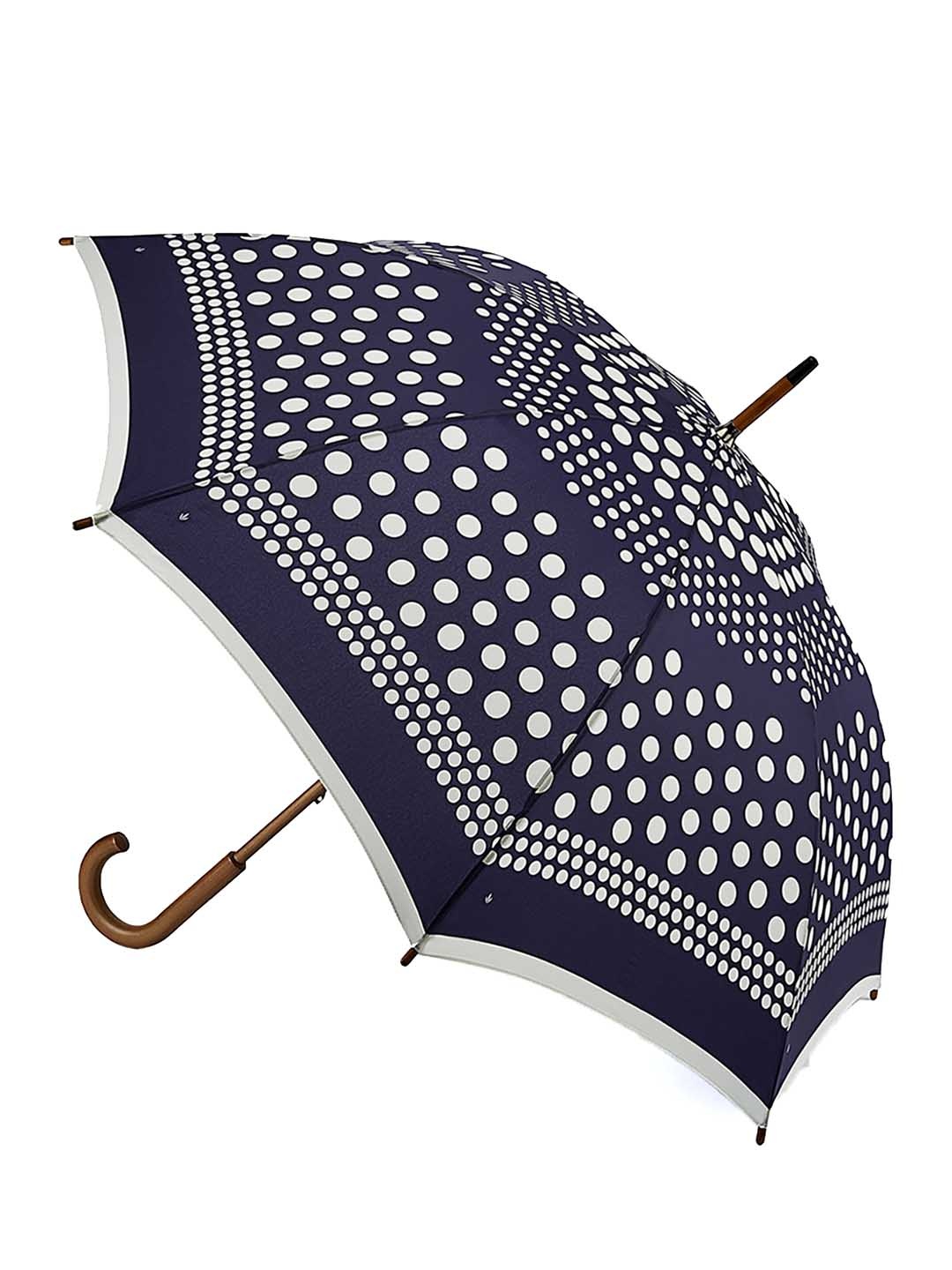 Фото Женский зонт-трость с принтом гороха из коллекции 