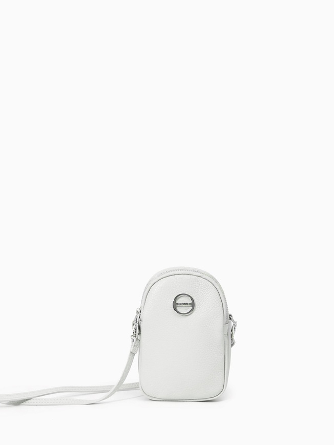 Маленькая женская сумка кросс-боди из зернистой кожи