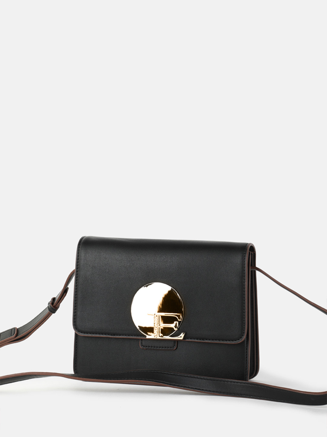 Фото Женская сумочка кросс-боди с круглой пряжкой Сумки кросс-боди