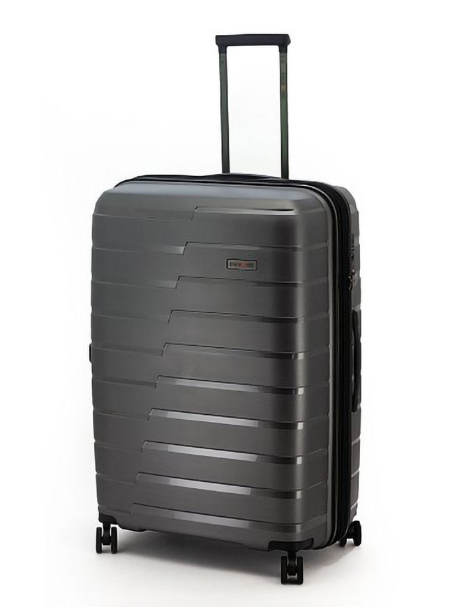 Большой чемодан на двойных колесах коллекции Shift