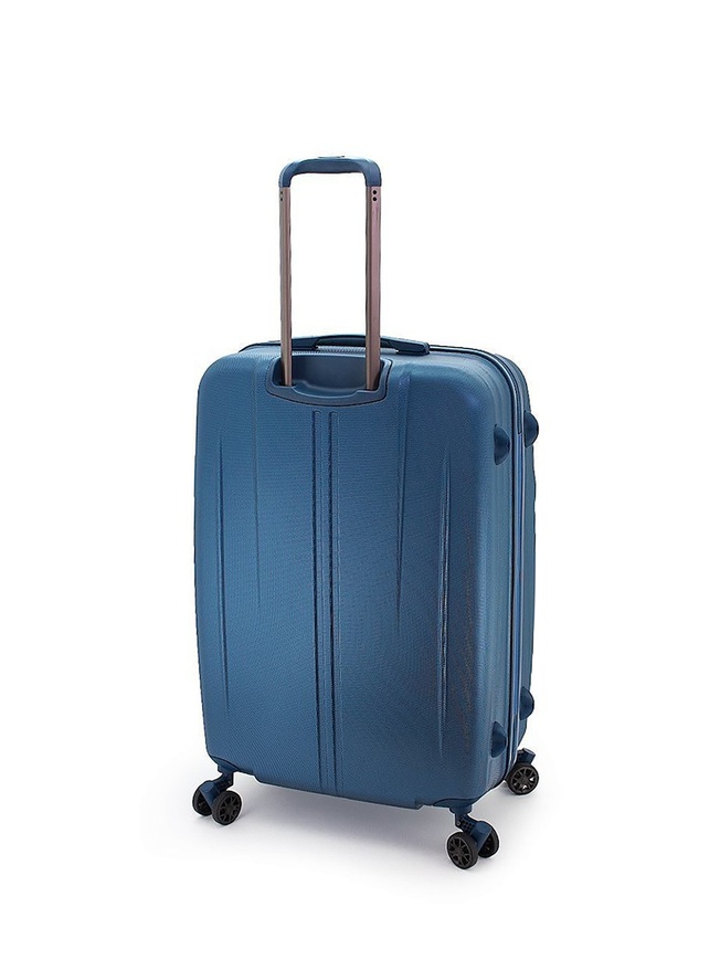 Большой чемодан на двойных амортизирующих колесах из коллекции 