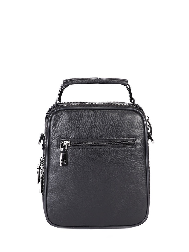 Небольшая мужская сумка через плечо из мягкой кожи