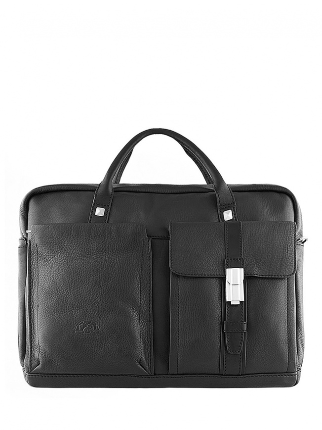 Мужская деловая сумка из натуральной кожи 