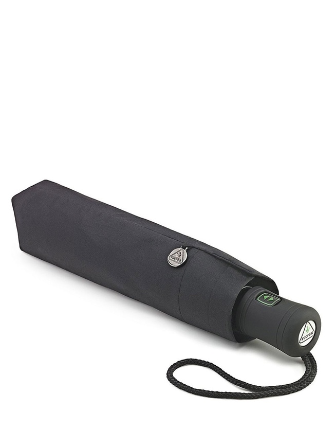 Классический черный женский зонт-автомат 