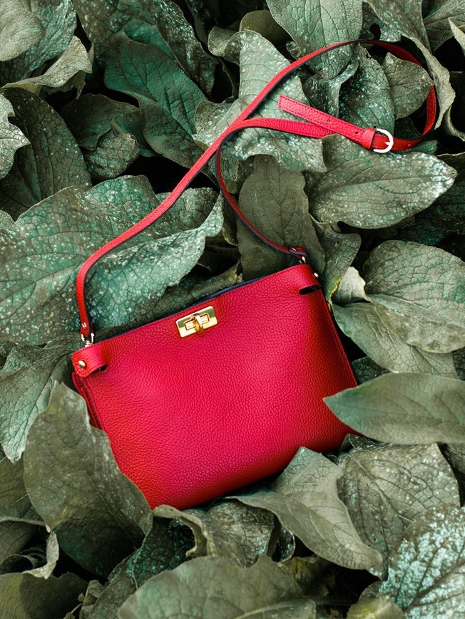 Женская сумка кросс-боди из мягкой кожи