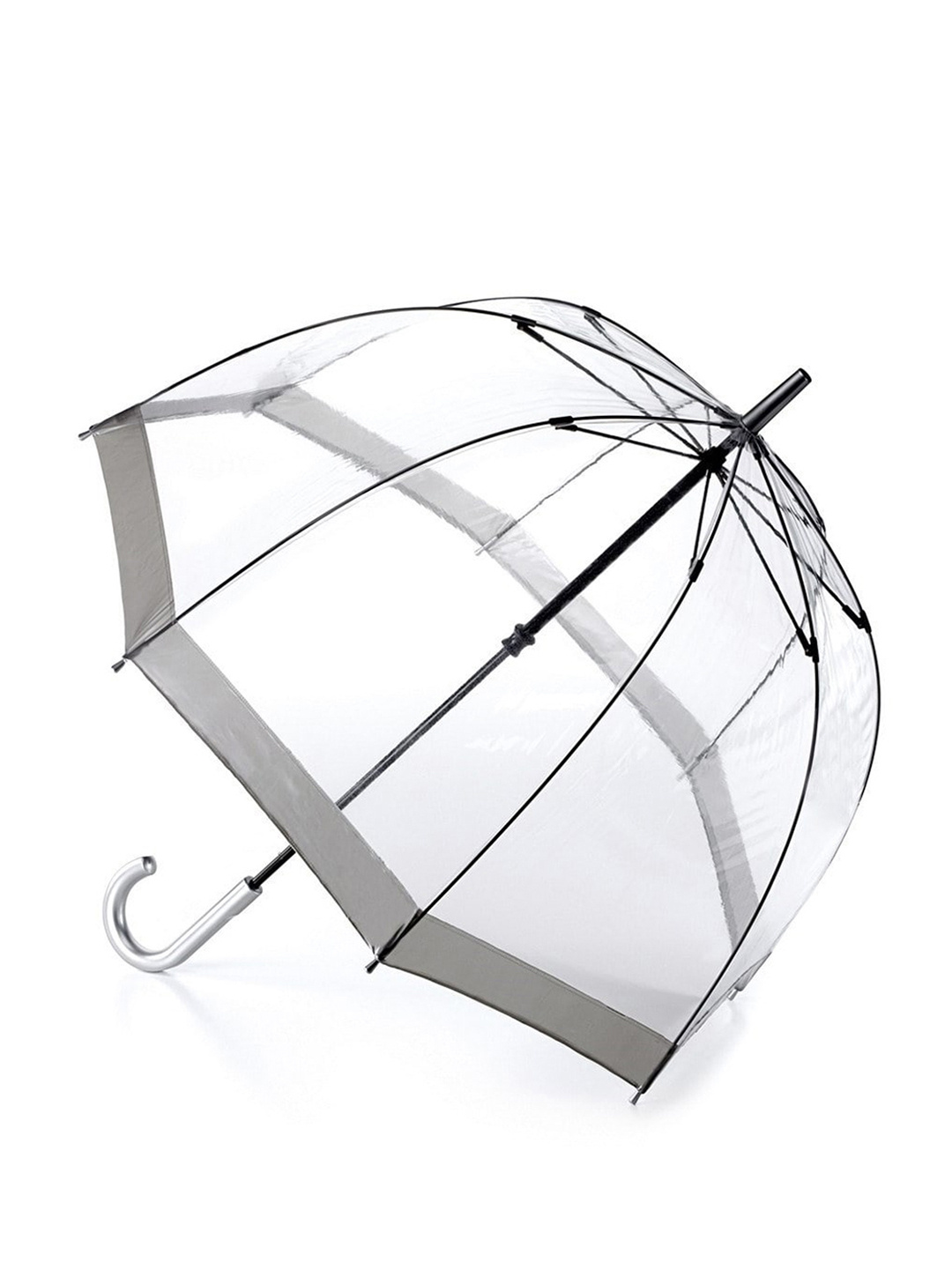 Фото Прозрачный зонт-трость в стиле арт-деко из коллекции 