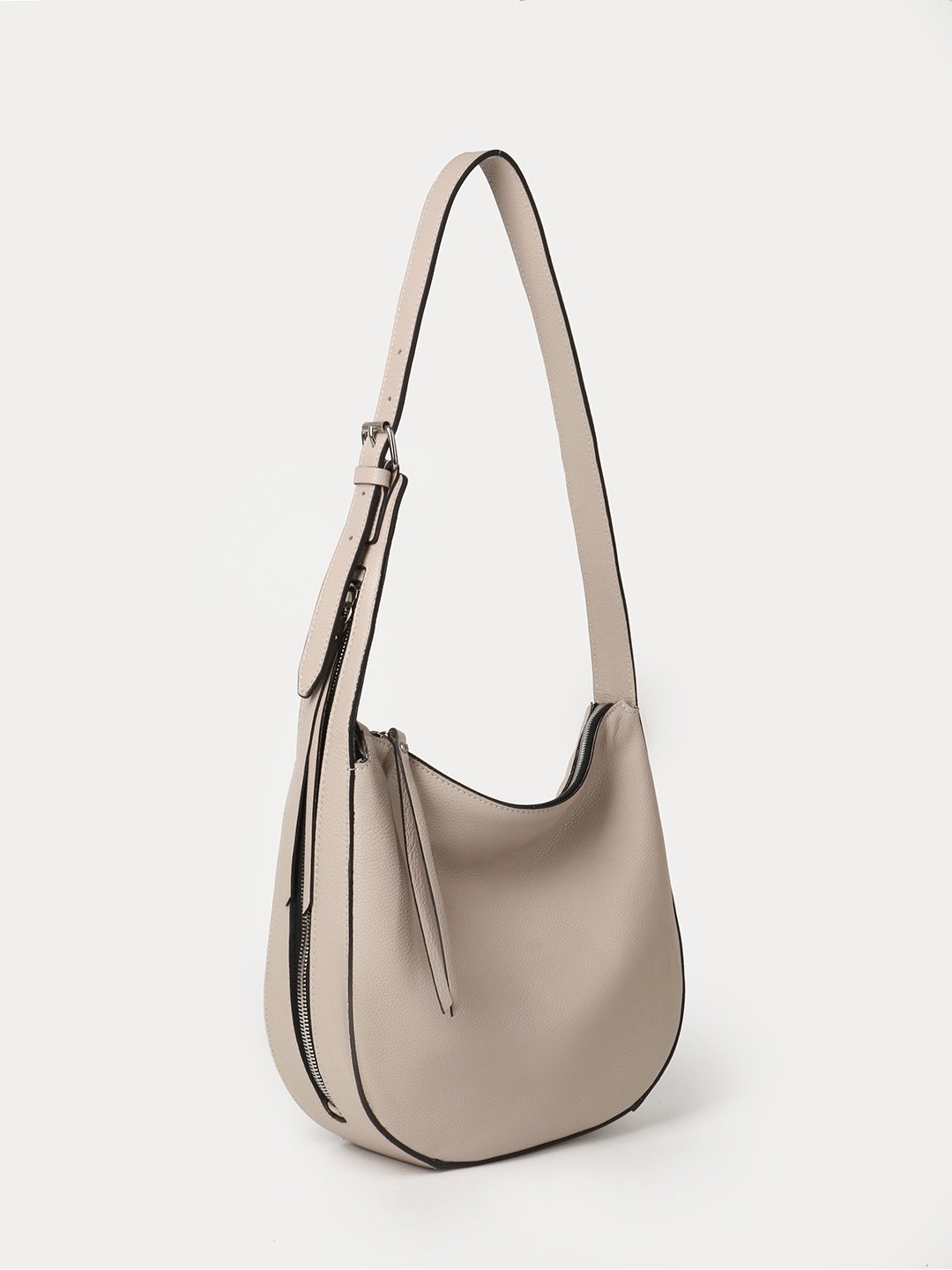 Изображение Женская сумка хобо среднего размера из мягкой кожи Gianni Chiarini 7160 OLX magnolia Фото Женская сумка хобо среднего размера из мягкой кожи Классические сумки
