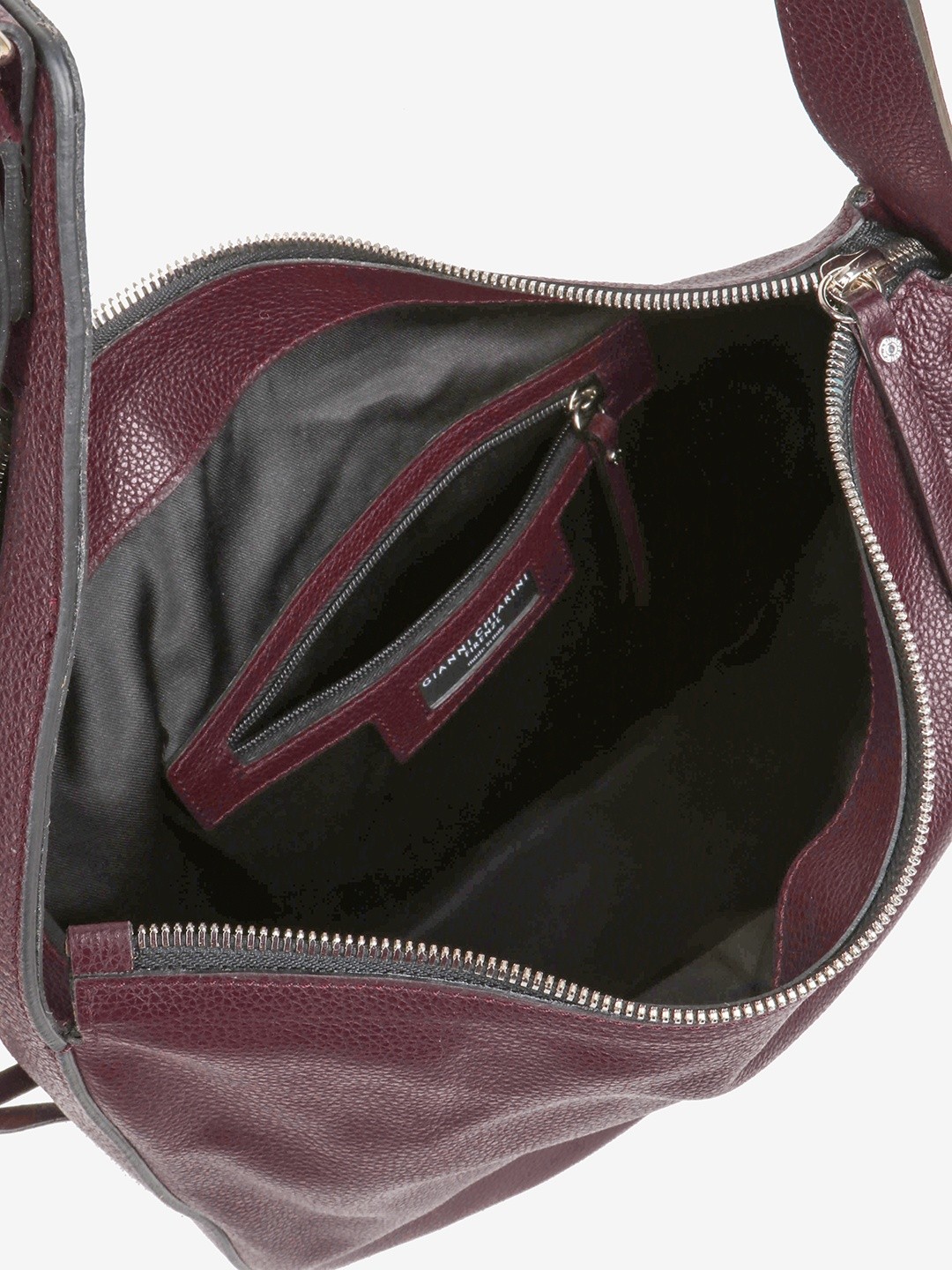 Изображение Большая женская сумка хобо из мягкой кожи Gianni Chiarini 7161 OLX oxblood Фото Большая женская сумка хобо из мягкой кожи Классические сумки