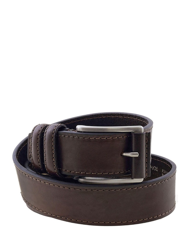 Широкий мужской ремень из матовой кожи коллекции 