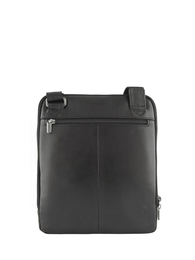 Черная мужская сумка через плечо из коллекции 