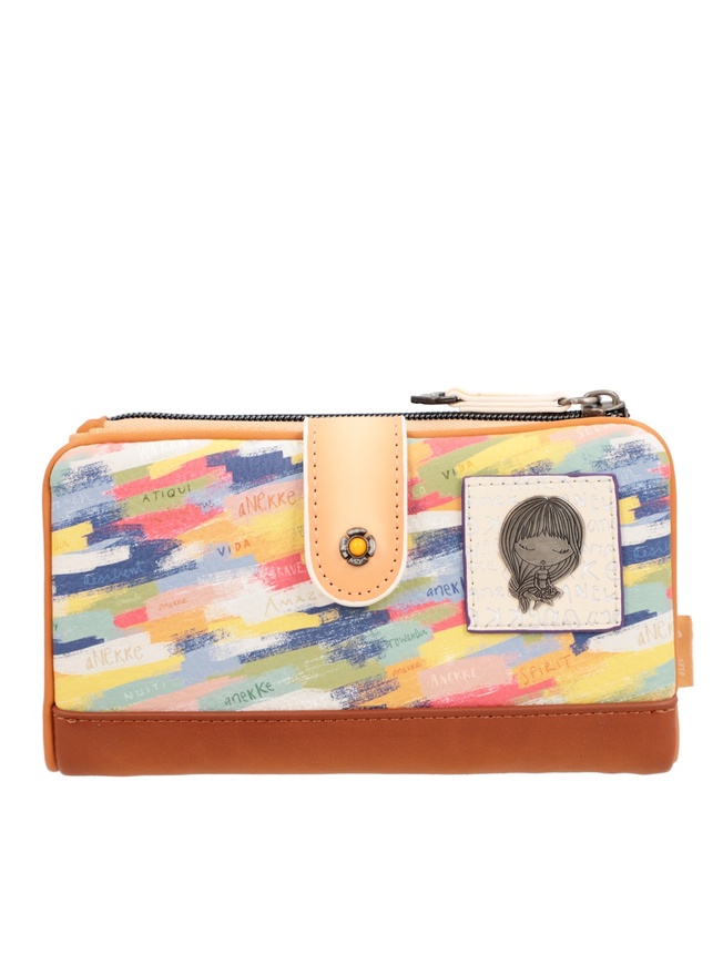 Женский кошелек с печатным принтом 