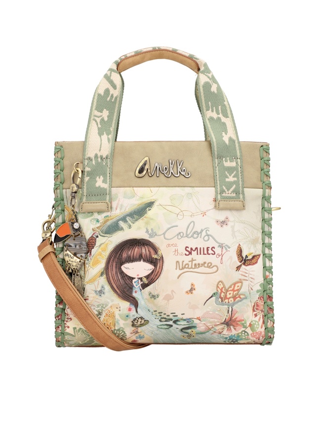 Женская сумка с печатным принтом из коллекции 