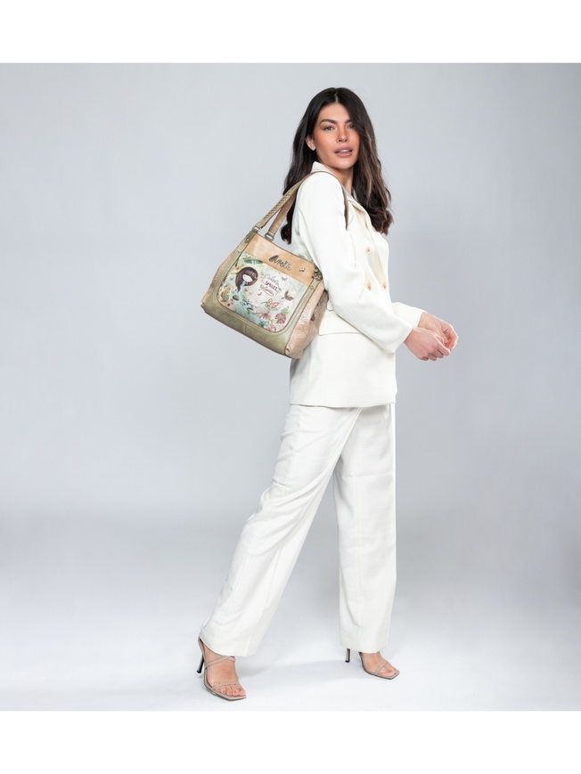 Женская сумка с печатным принтом из коллекции 