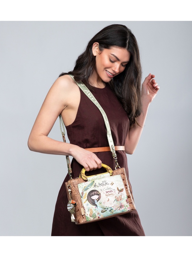 Женская сумка с печатным принтом из коллекции 