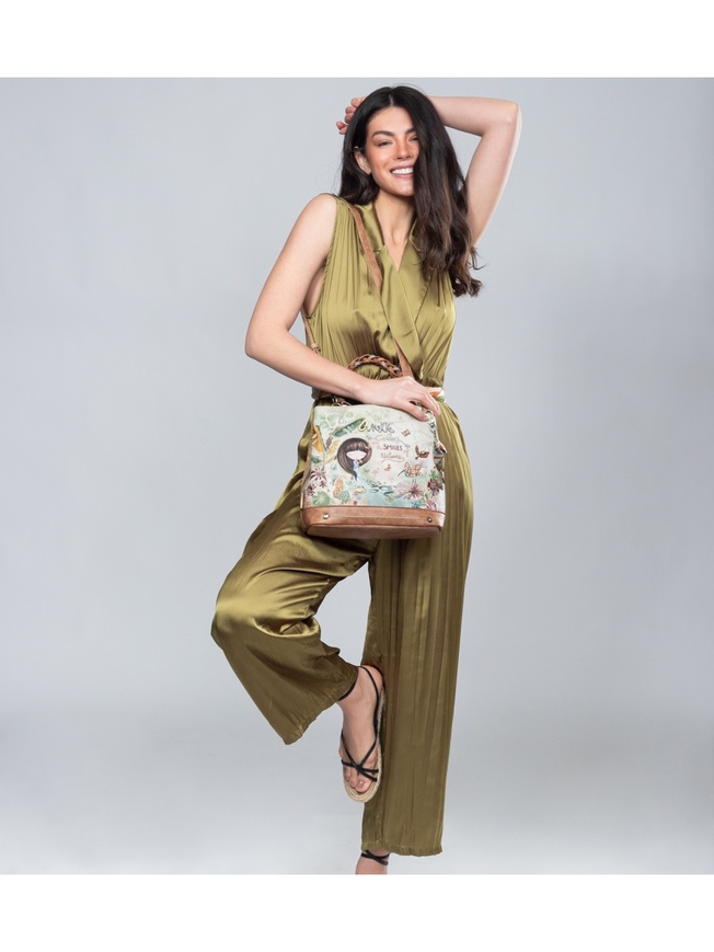 Женская сумка с печатным принтом из коллекции 