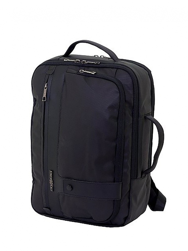 Текстильный рюкзак для ноутбука черного цвета из коллекции 