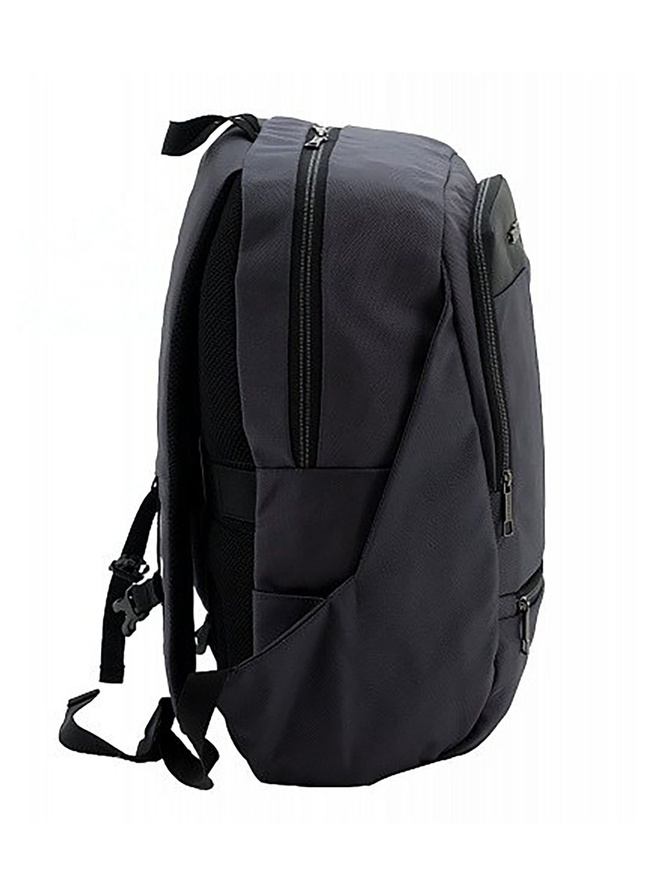 Рюкзак для ноутбука из полиэстера серого цвета коллекции 