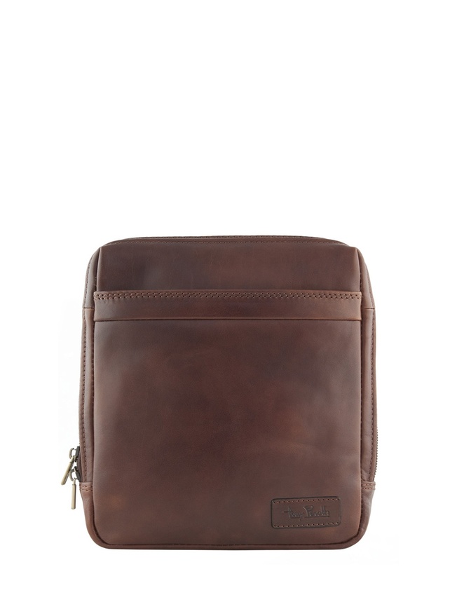 Мужская сумка через плечо из натуральной кожи коллекции 