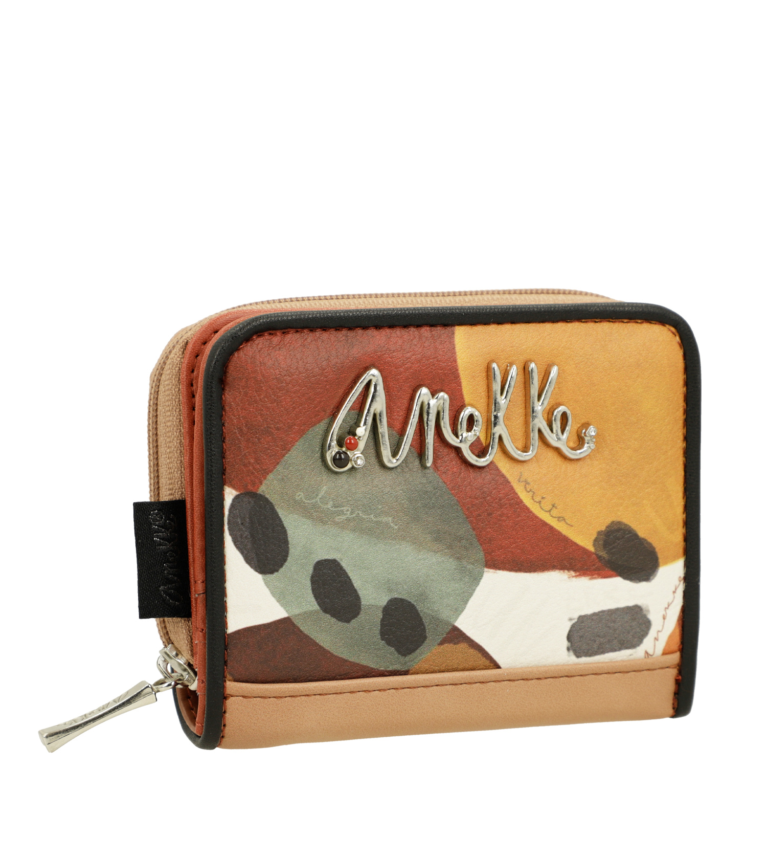Изображение Женский кошелек с печатным принтом Anekke 40719-903 Фото Женский кошелек с печатным принтом Кошельки