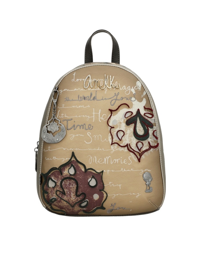 Женский рюкзак с принтом