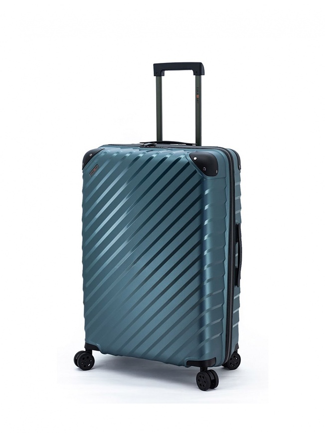 Большой чемодан на двойных колесах из коллекции 