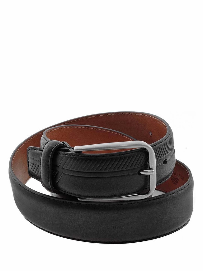 Мужской ремень для брюк из гладкой кожи коллекции 