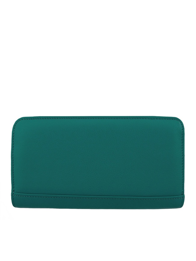 Женский кошелек на молнии из мягкой кожи коллекции 