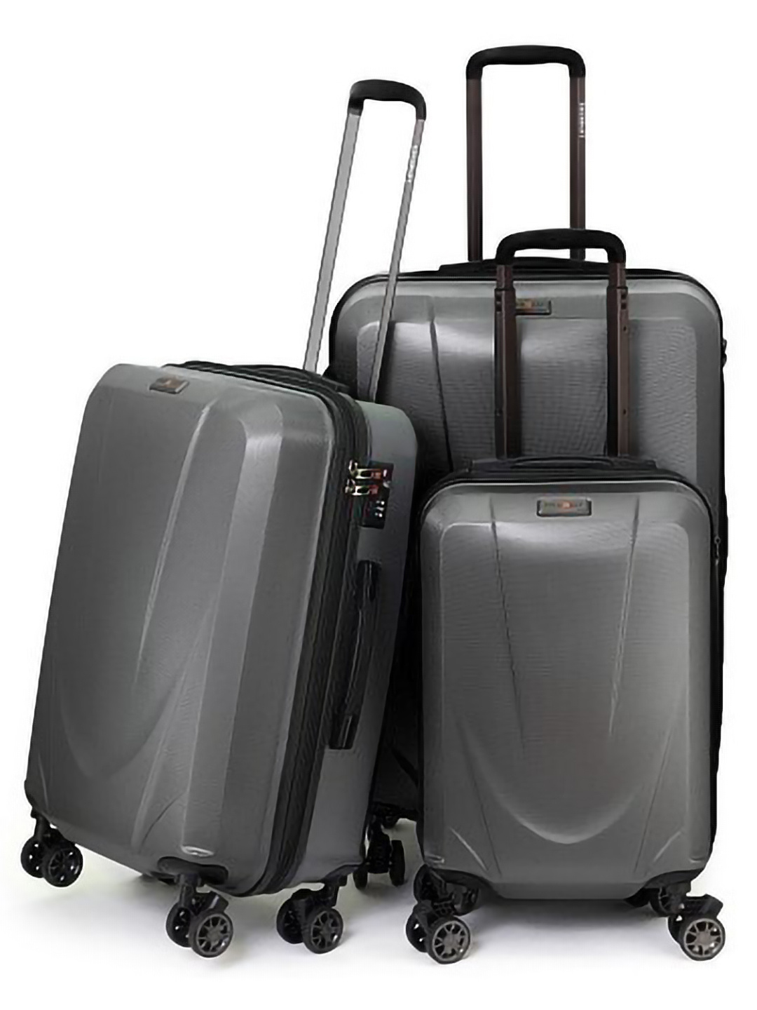 Фото Большой чемодан на двойных колесах с амортизаторами серии Drive Чемоданы