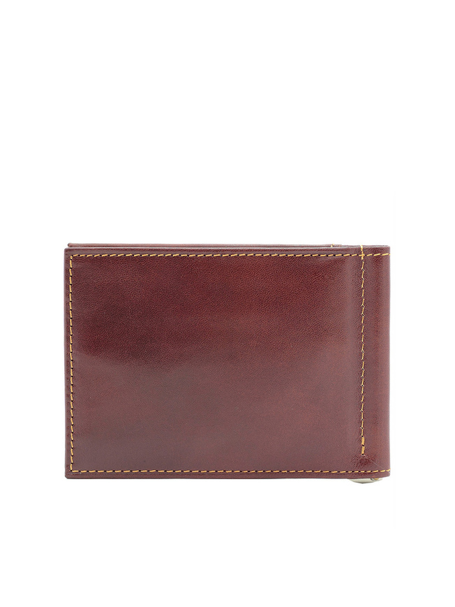 Зажим для купюр из натуральной кожи 