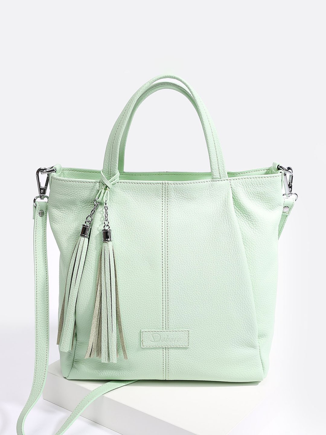 Изображение Женская сумка мягкой формы Deboro 3076 mint green Фото Женская сумка мягкой формы Классические сумки