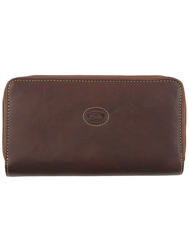 Кошелек-клатч из кожи 