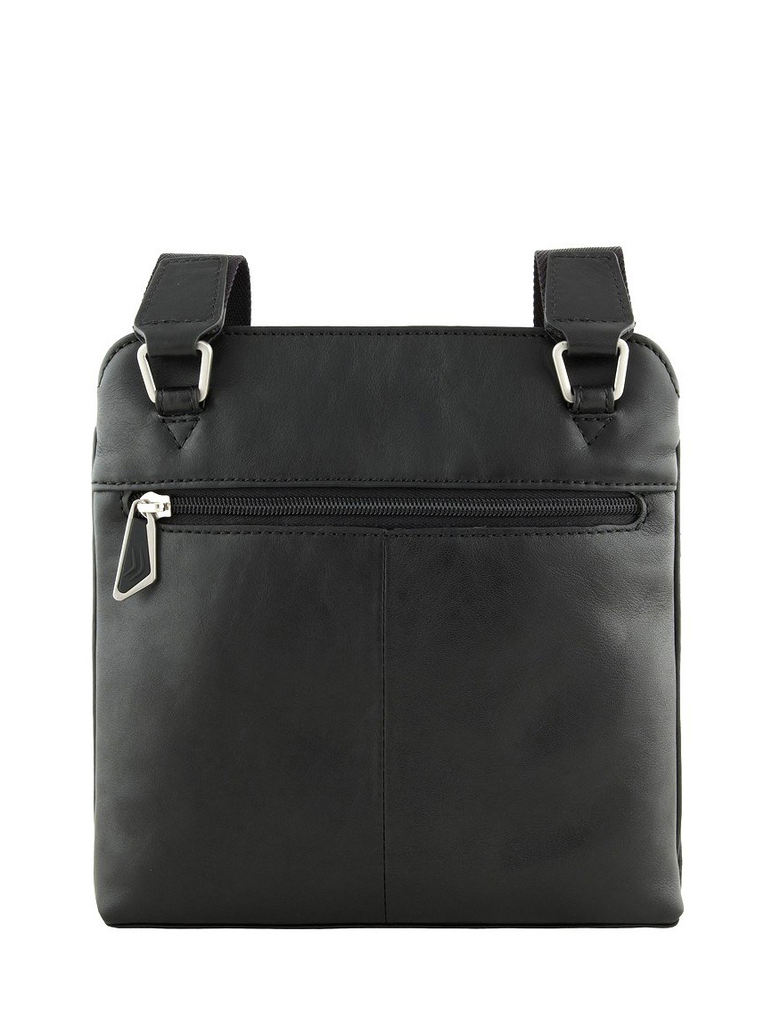 Фото Черная мужская сумка через плечо из коллекции 