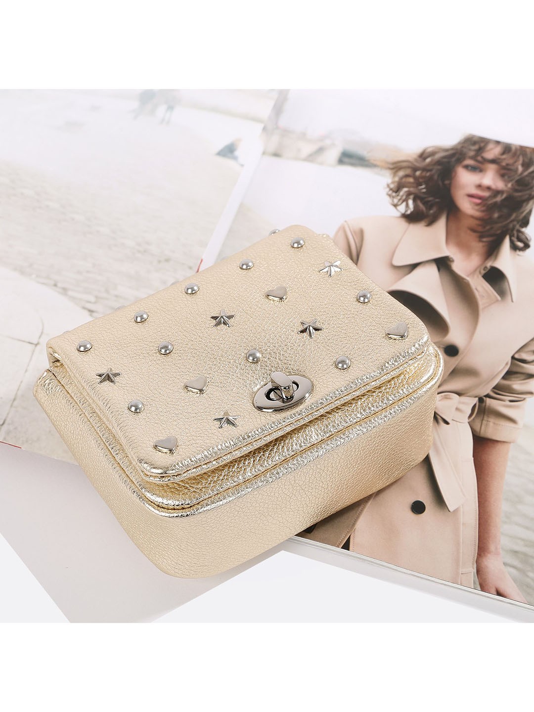 Изображение Женская сумка кросс-боди Marina Creazioni 4092 gold Фото Женская сумка кросс-боди Сумки кросс-боди
