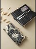 Женский кошелек из мягкой буклированной кожи с цветочным принтом