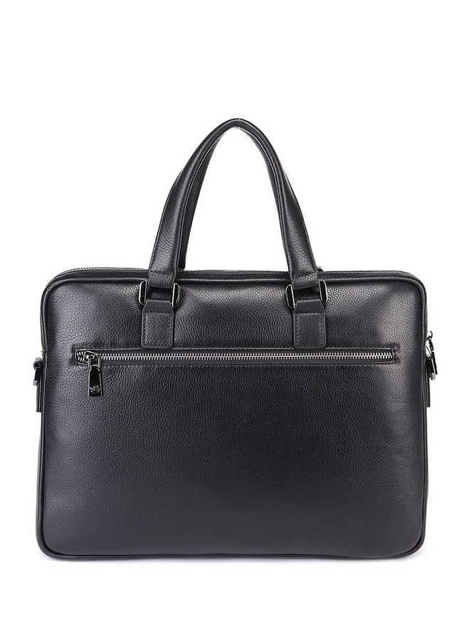 Мужская бизнес сумка из мягкой зернистой кожи