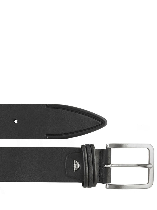 Широкий мужской ремень для джинс из матовой кожи коллекции 