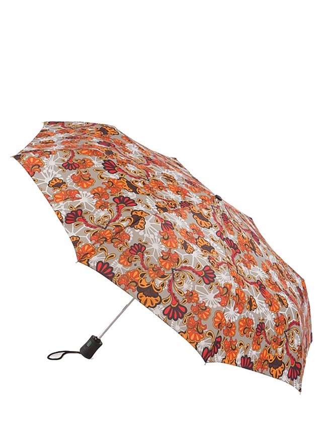 Женский зонт-автомат с тематическим принтом 