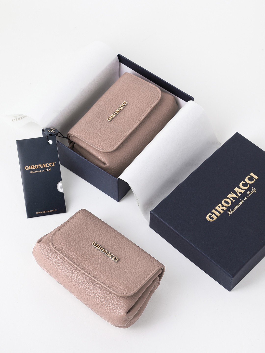 Изображение Женский кошелек с евромонетницей Gironacci 0500 vitello corda Фото Женский кошелек с евромонетницей Кошельки