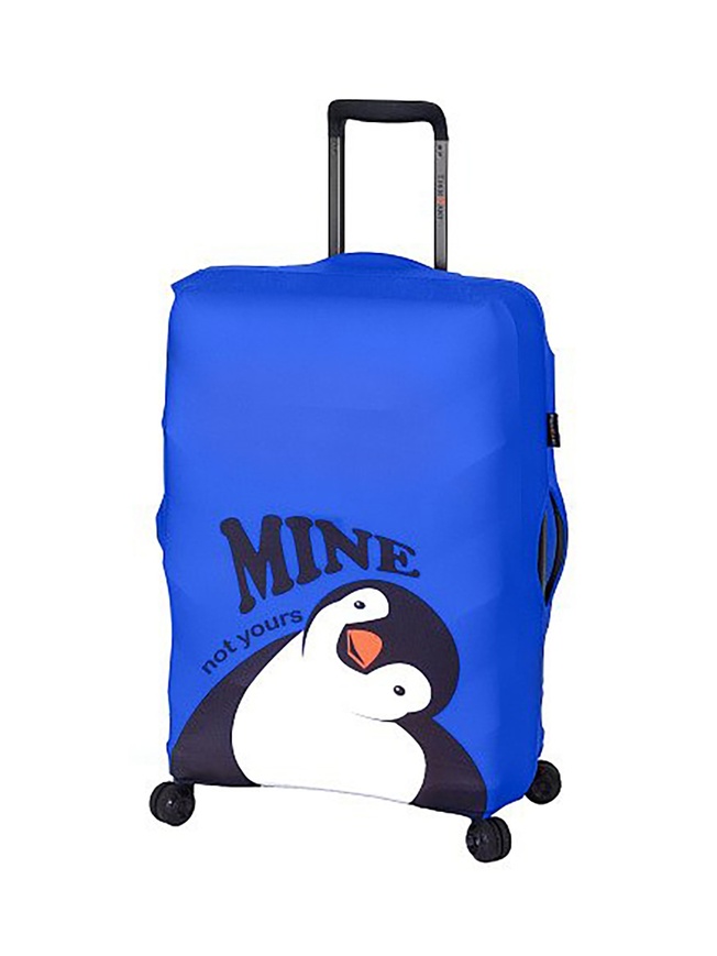 Чехол для среднего чемодана Penguin Dark Blue