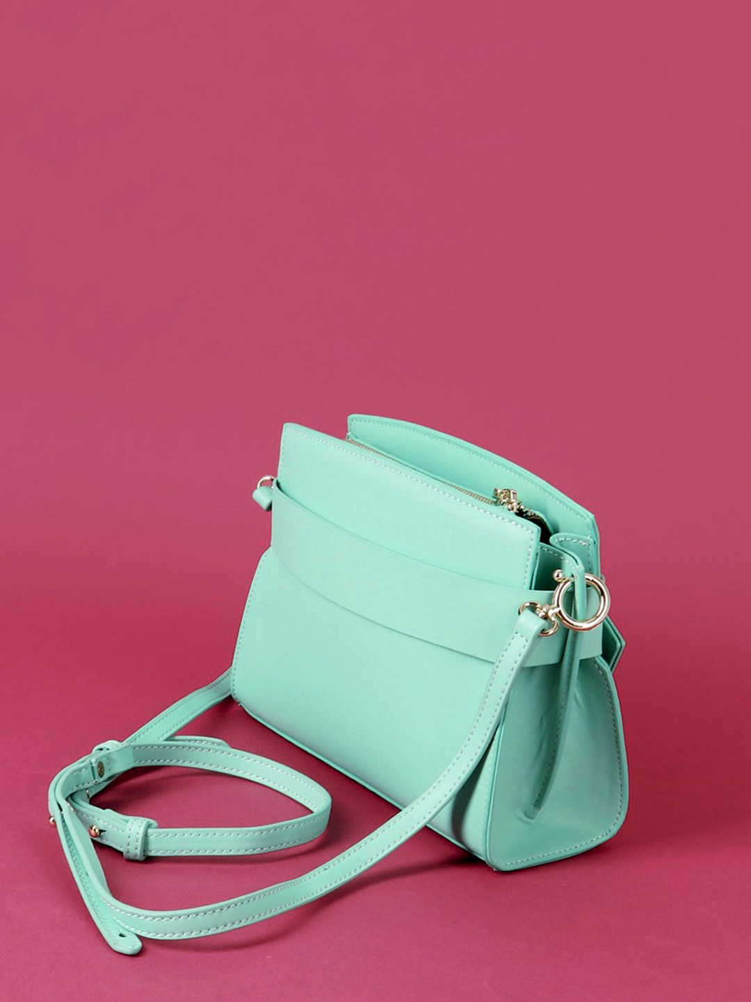 Фото Женская сумка кросс-боди из высококачественной эко-кожи с цветочным принтом Сумки кросс-боди