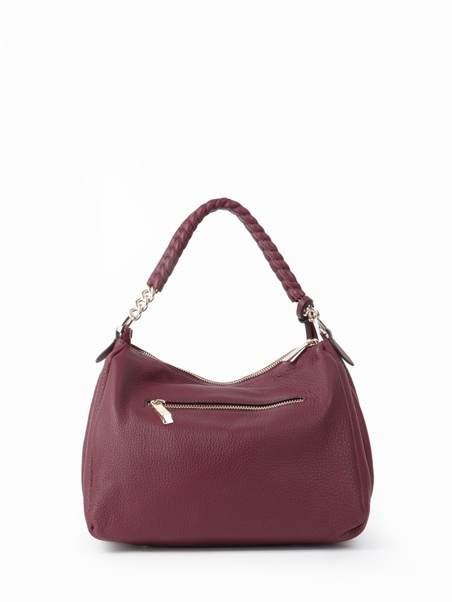 Компактная женская сумка-тоут из мягкой кожи