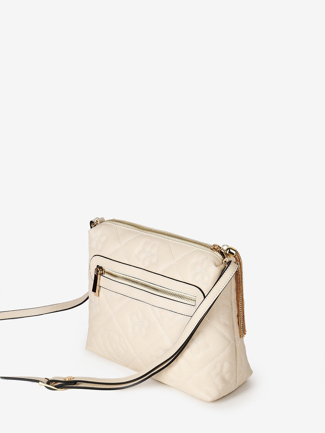 Изображение Сумочка кросс-боди из бежевой кожи Alessandro Beato 693-R55 vitello beige Фото Сумочка кросс-боди из бежевой кожи Сумки кросс-боди