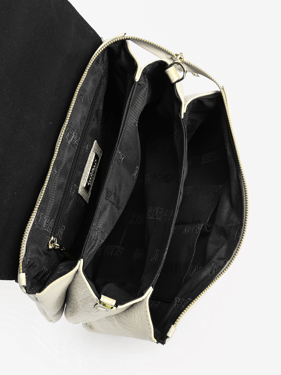 Фото Элегантная женская сумка-сэтчел из мягкой кожи с тремя отделами Классические сумки