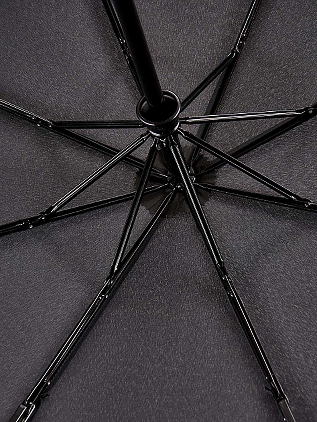 Фото Большой классический мужской зонт-автомат черного цвета Зонты